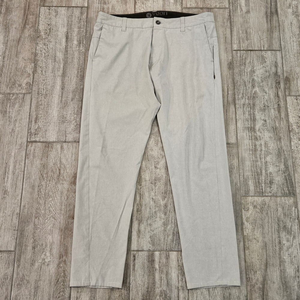 Vuori Light Gray Chinos